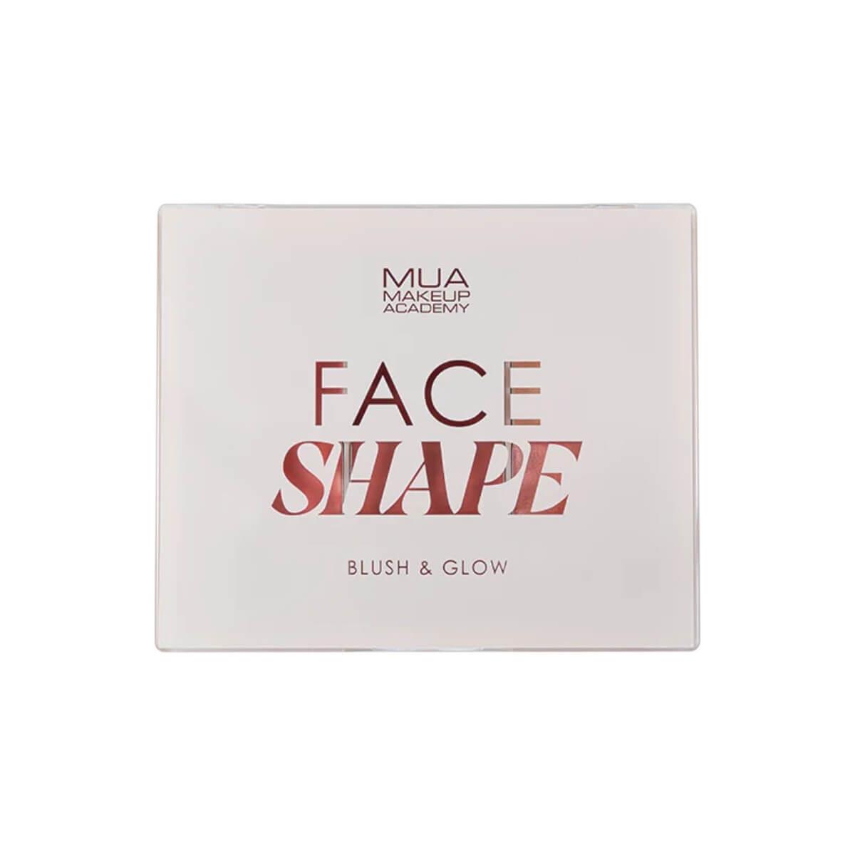 Face shape palette blush & glow MUA