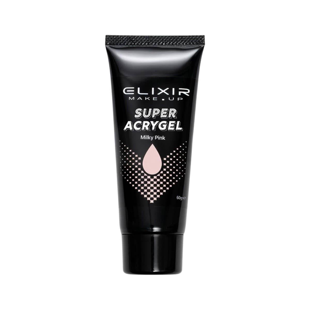 Super acrygel 907C milky pink 60g Elixir