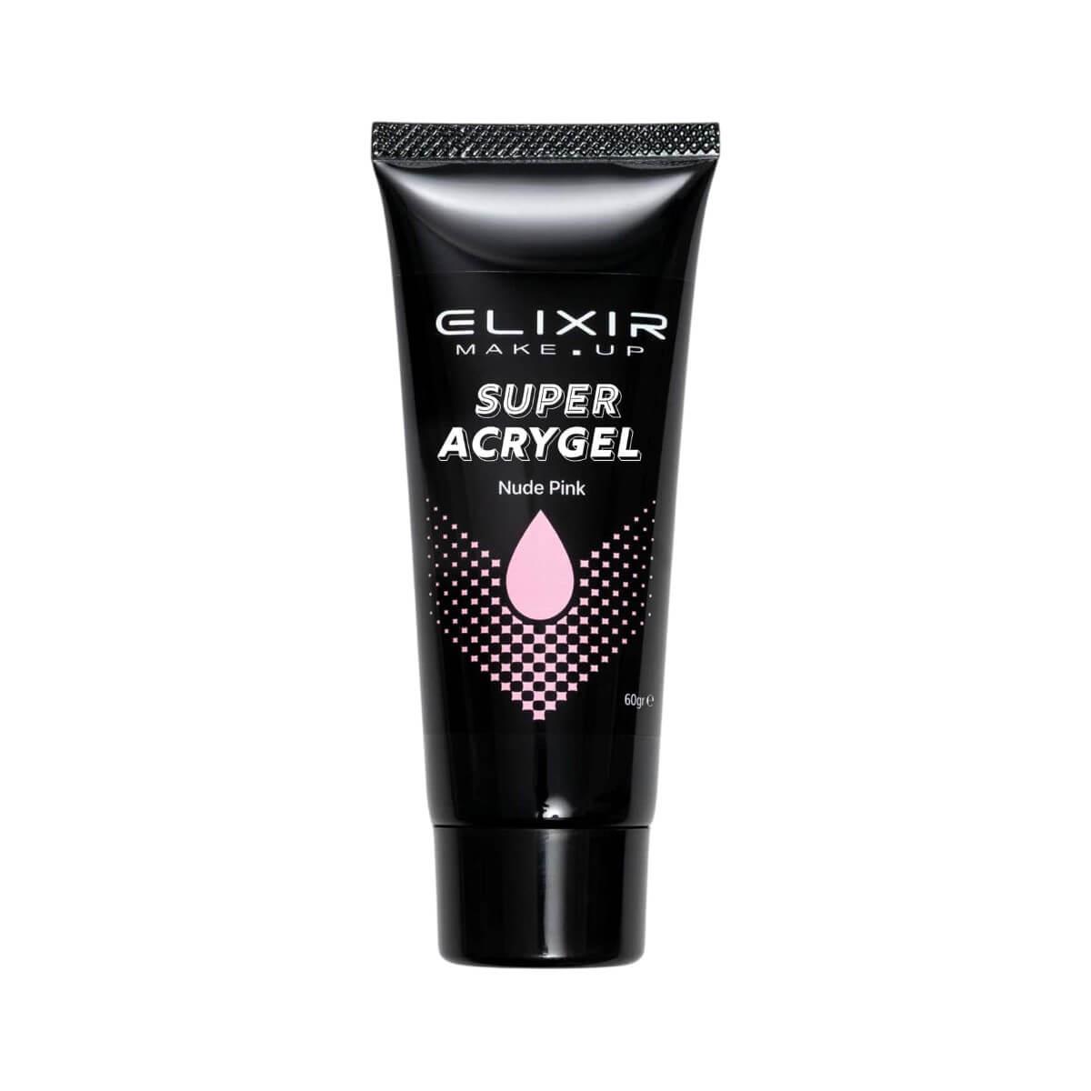 Super acrygel 907E nude pink 60g Elixir