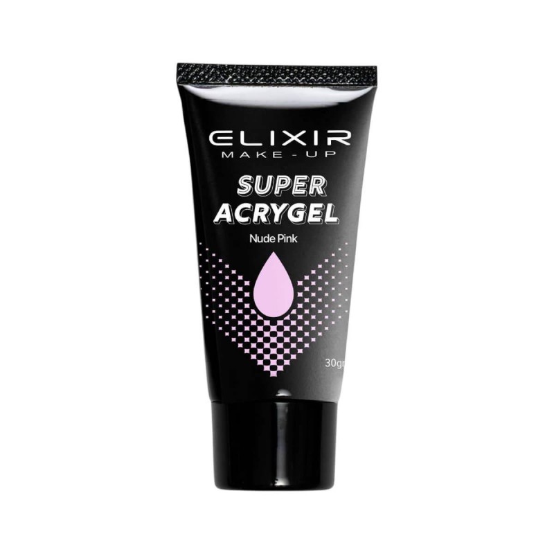 Super acrygel 908E nude pink 30g Elixir