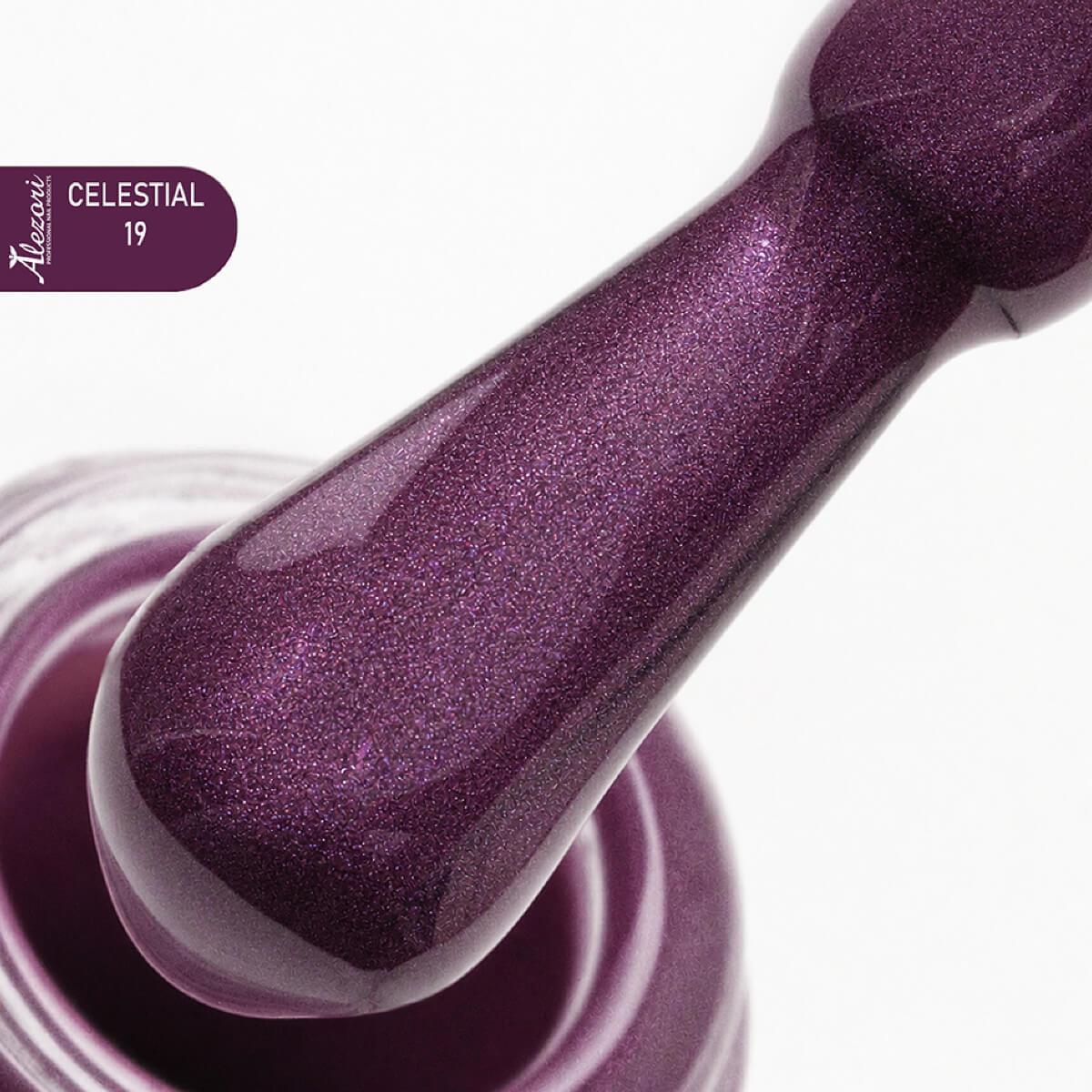 Semi-permanent gel polish cat eye celestial 19 15ml Alezori