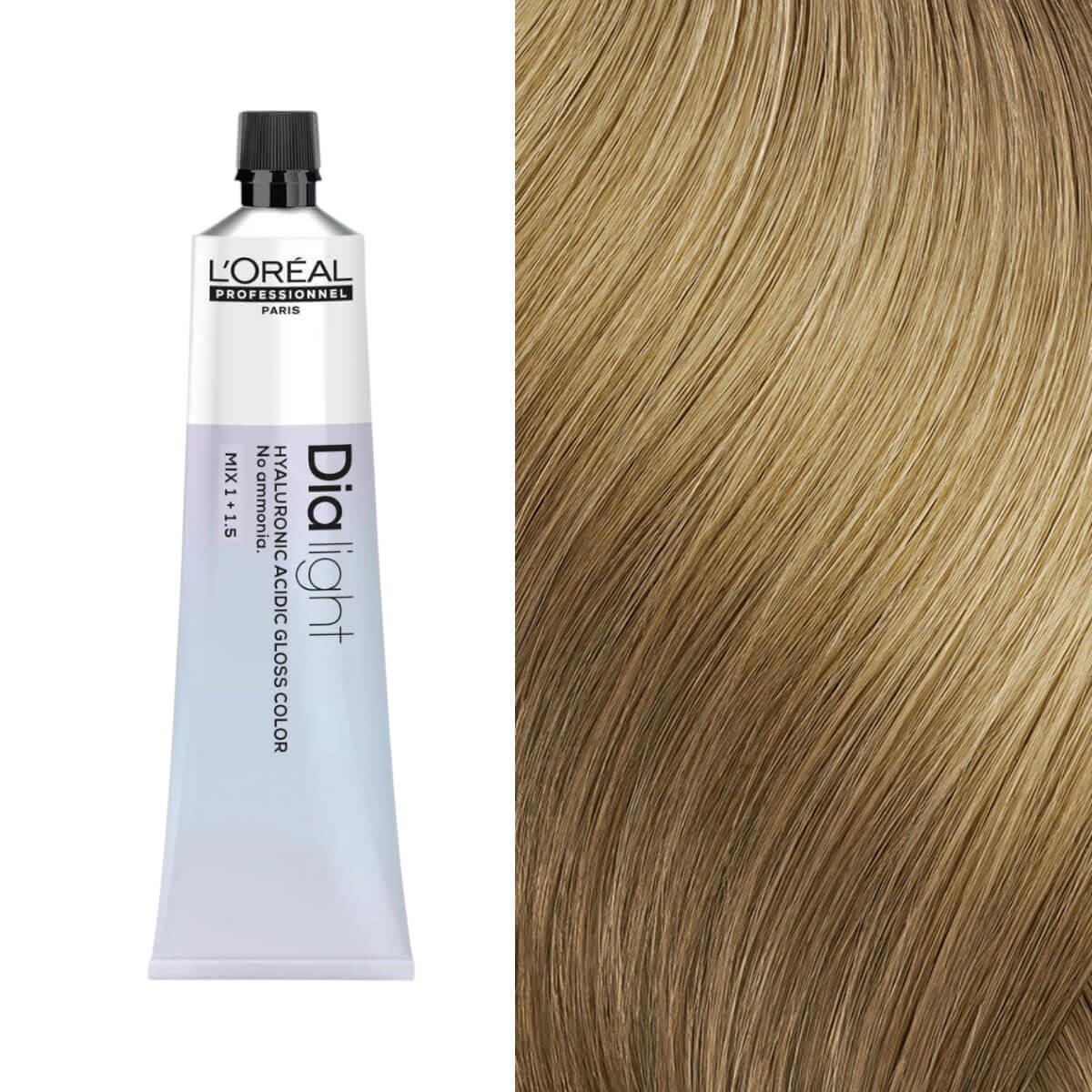 Hair dye dialight 9.03 very light natural golden blonde milkshake 60ml L'Oréal