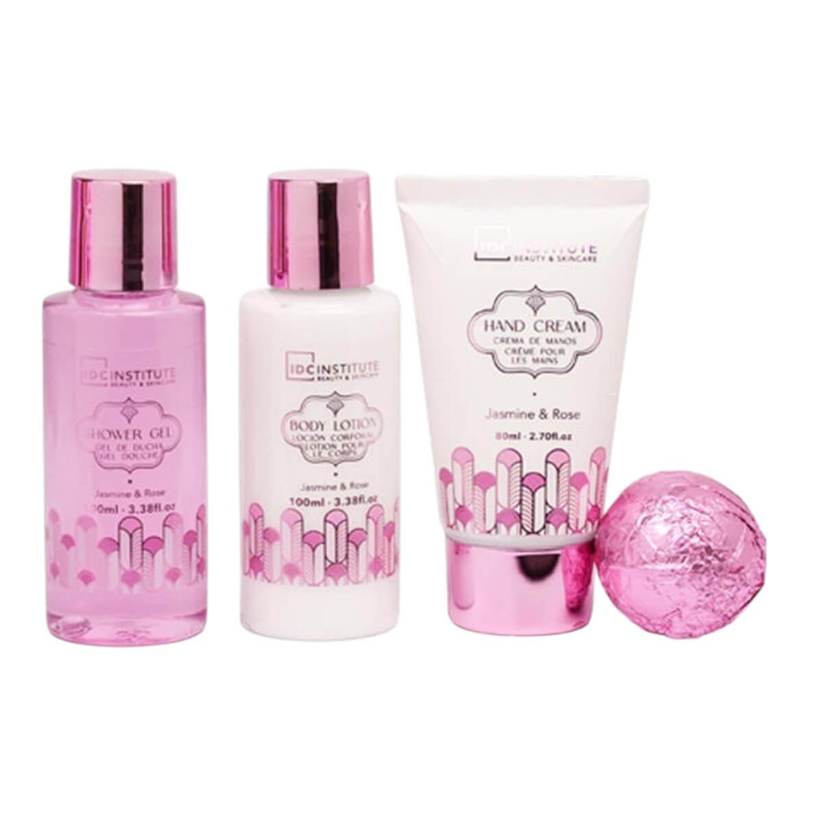 Scented Bath rose gift Set Idc Institute