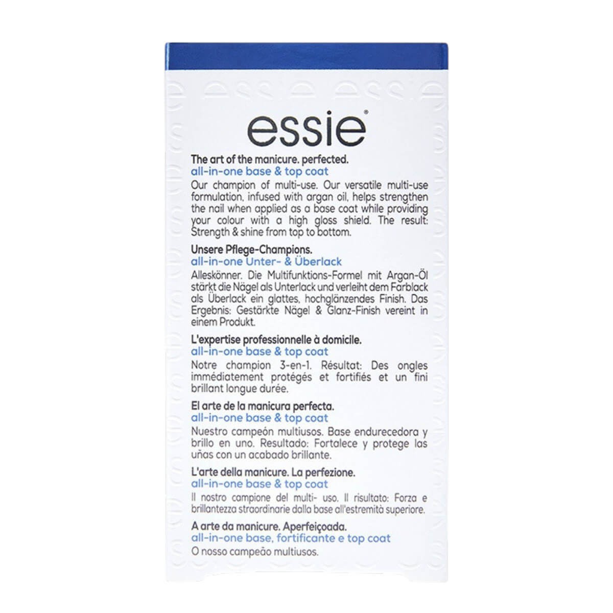 Nail Care All-in-One Base & Top Coat 13.5ml Essie