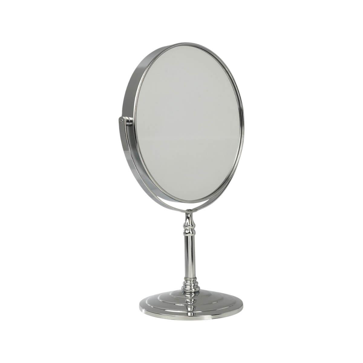 Round mirror with stable stand 10X Assim