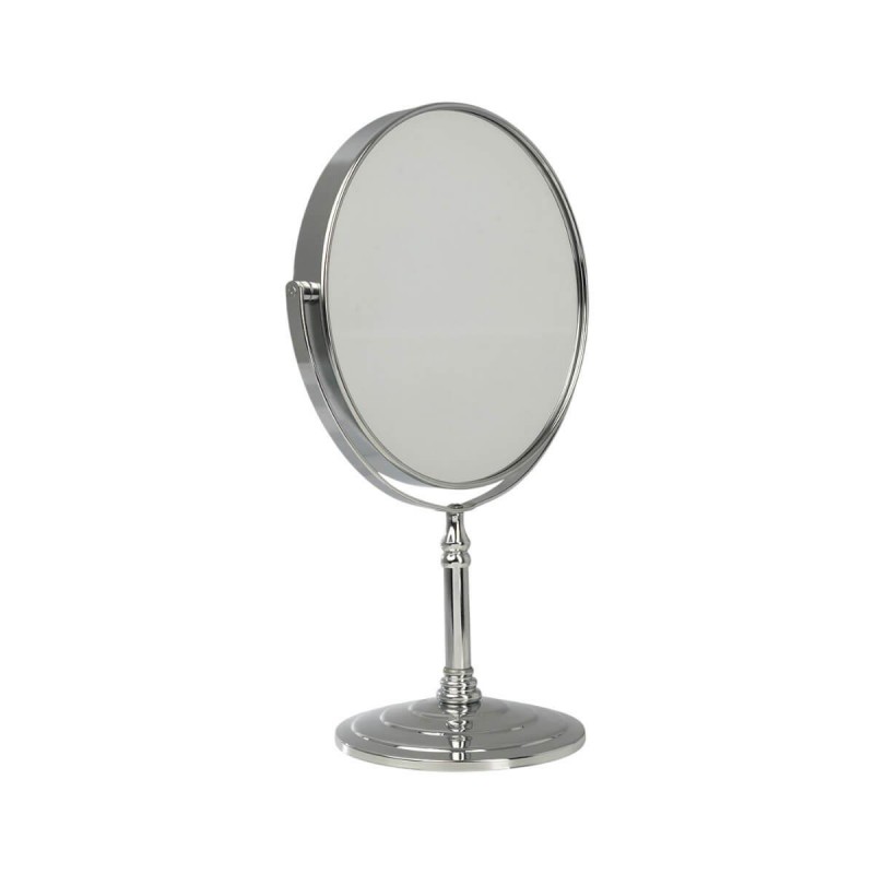 Round mirror with stable stand 10X Assim