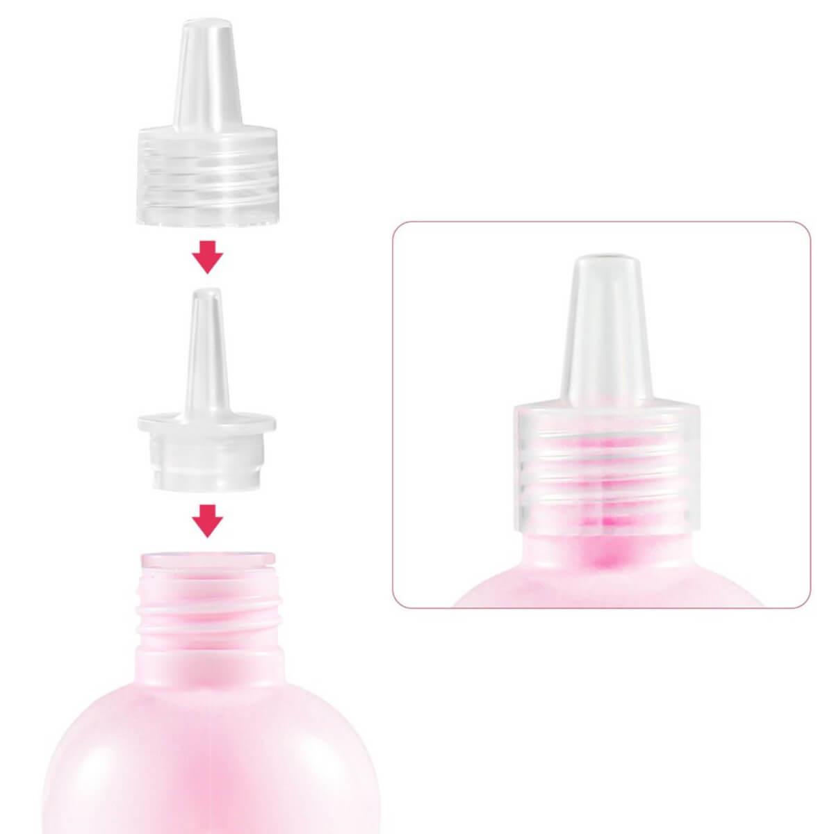 Empty plastic squeeze bottle 250ml