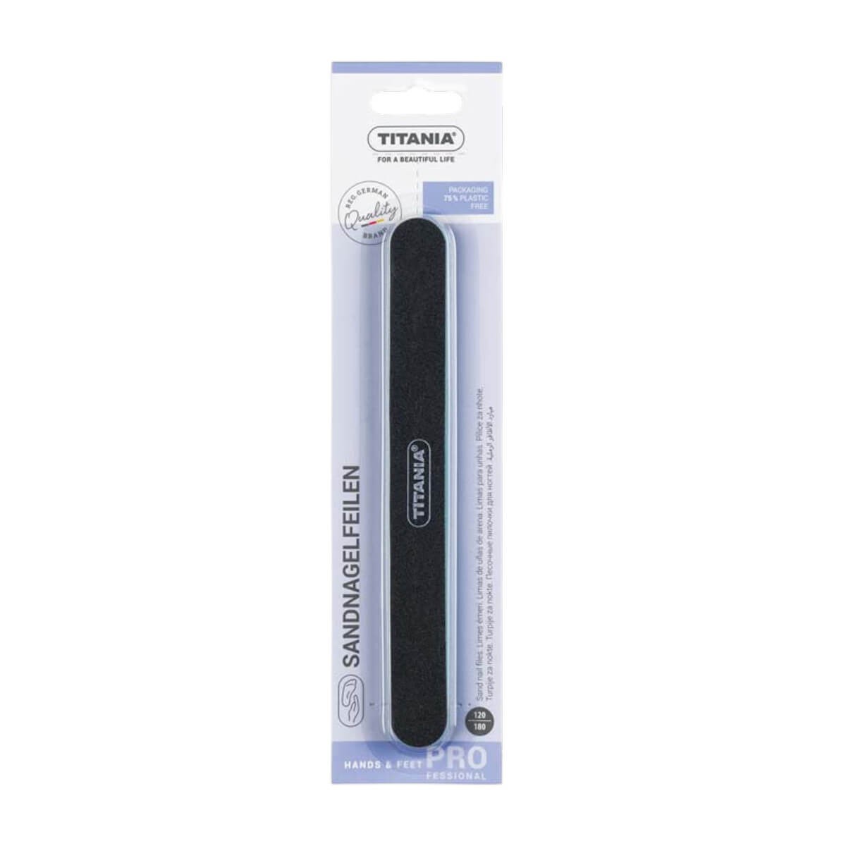 Paper Nail File 120/180 18cm Titania