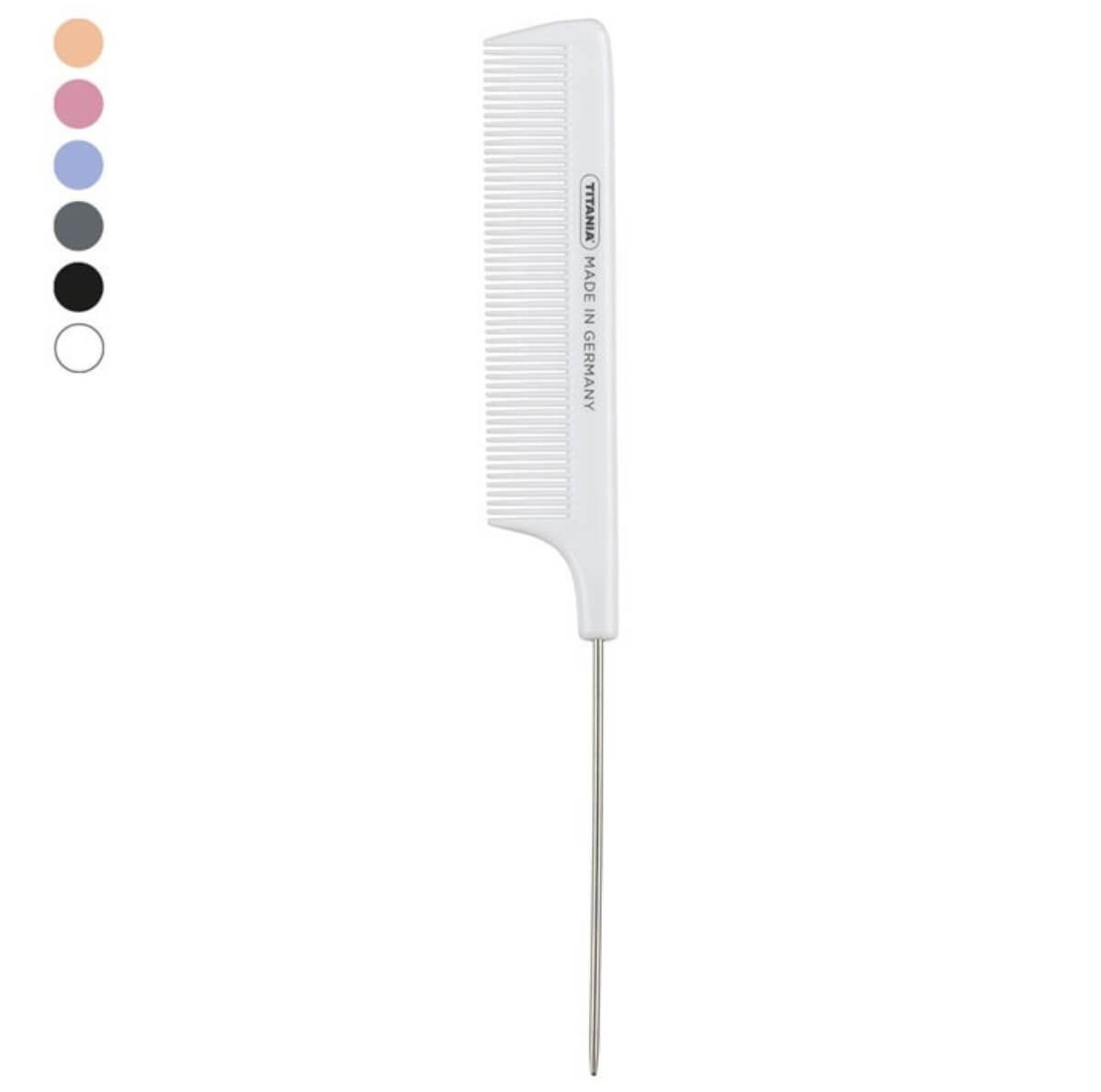 Hair Comb with Metal Tail 21cm 1806/6 Titania