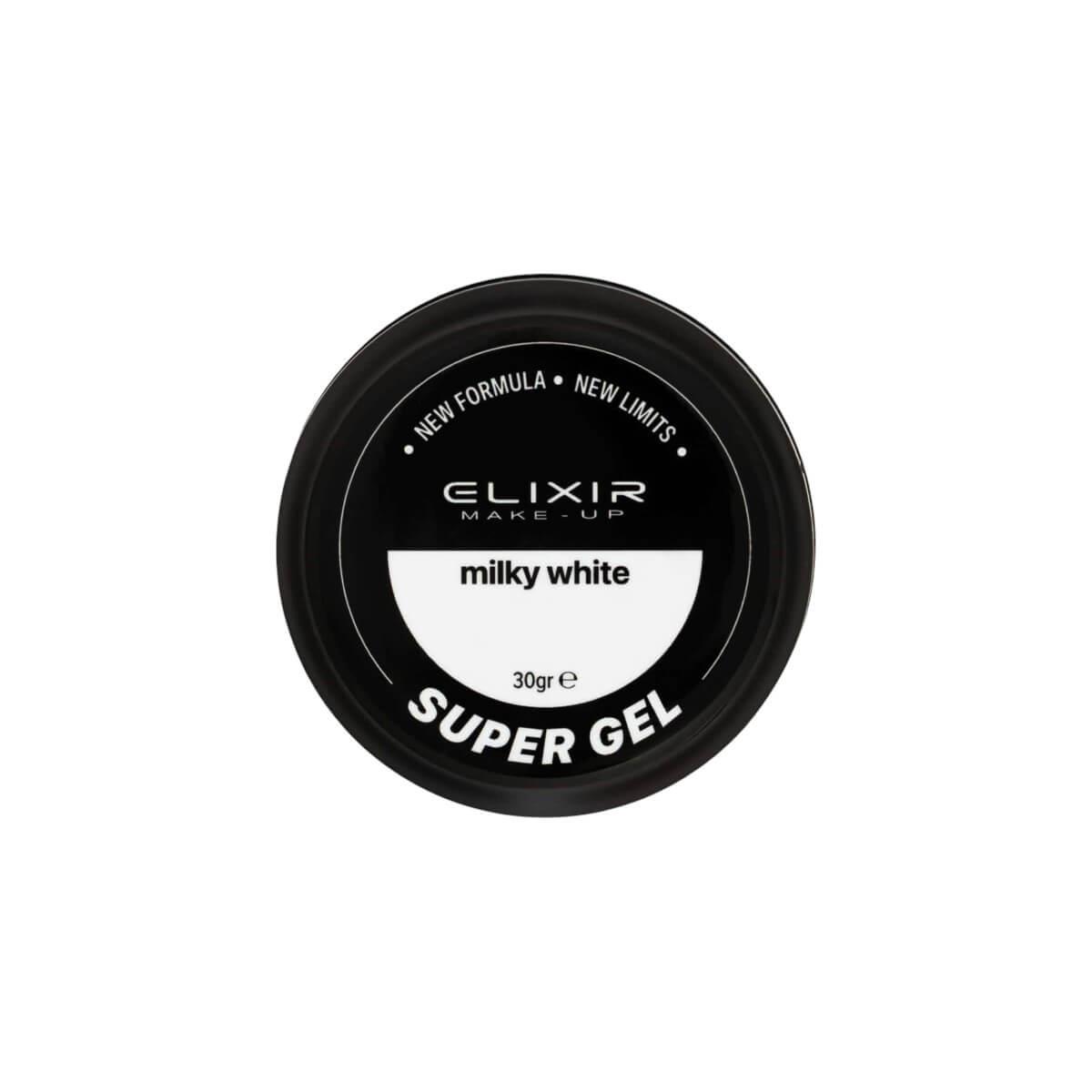 Super builder gel 909B milky white 30gr Elixir