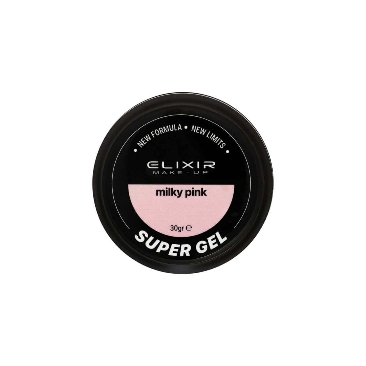 Super builder gel 909C milky pink 30gr Elixir