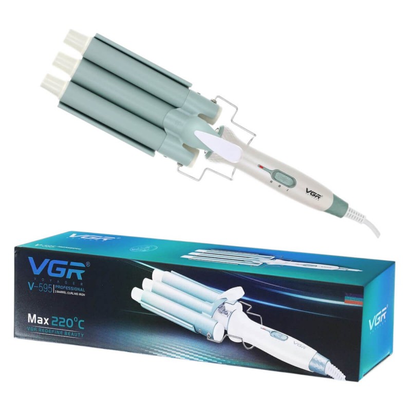 Τριπλό ψαλίδι μαλλιών για μπούκλες V-595 VGR