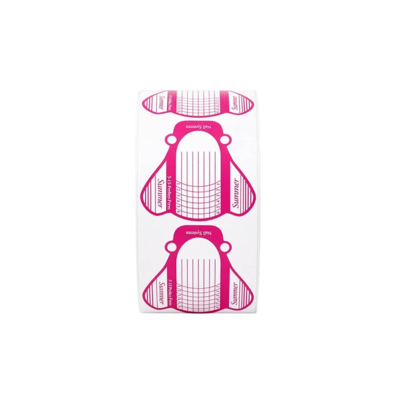 Bee-shaped nail forms 100pcs Cosmofan