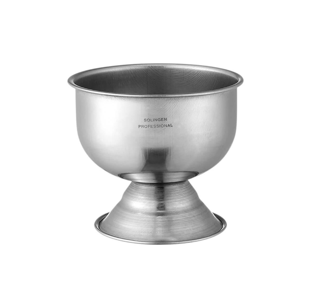 Metal shaving bowl Niobe