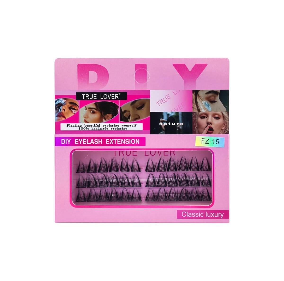 Eyelash clusters FZ-15 True Lover
