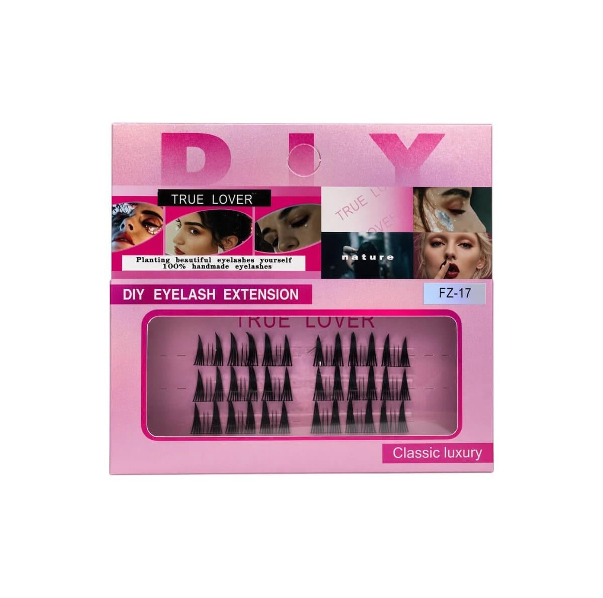 Eyelash clusters FZ-17 True Lover