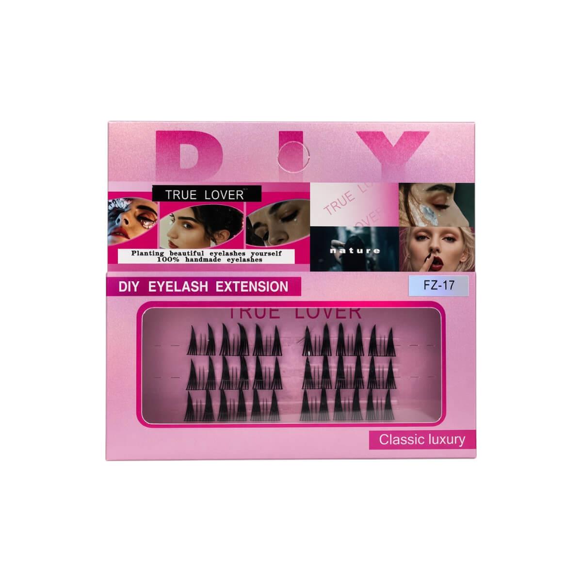 Eyelash clusters FZ-17 True Lover