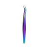 Nail art decoration tweezers purple