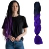 Μαλλιά για Ράστα Jumbo Braid Ombre BY28 125cm