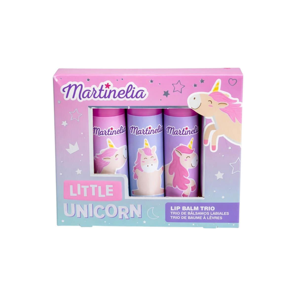 Little unicorn lip balm trio Martinelia