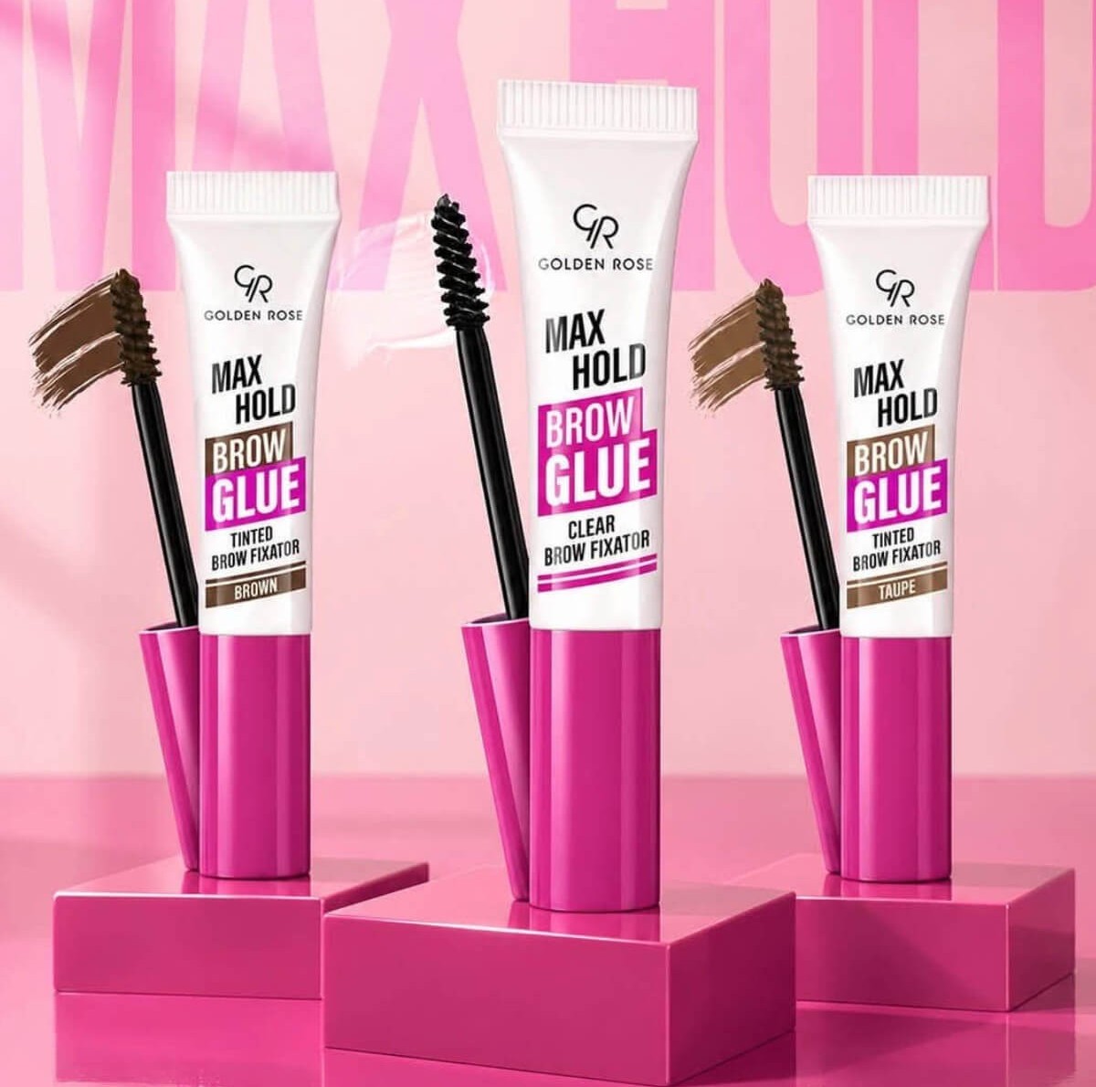 Max hold brow glue Golden Rose