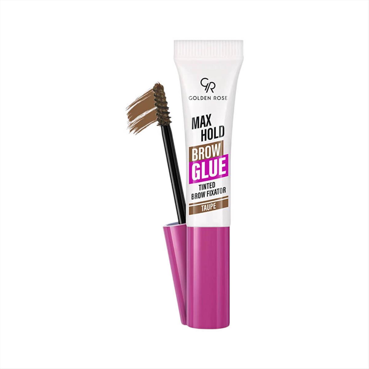 Max hold brow glue taupe Golden rose