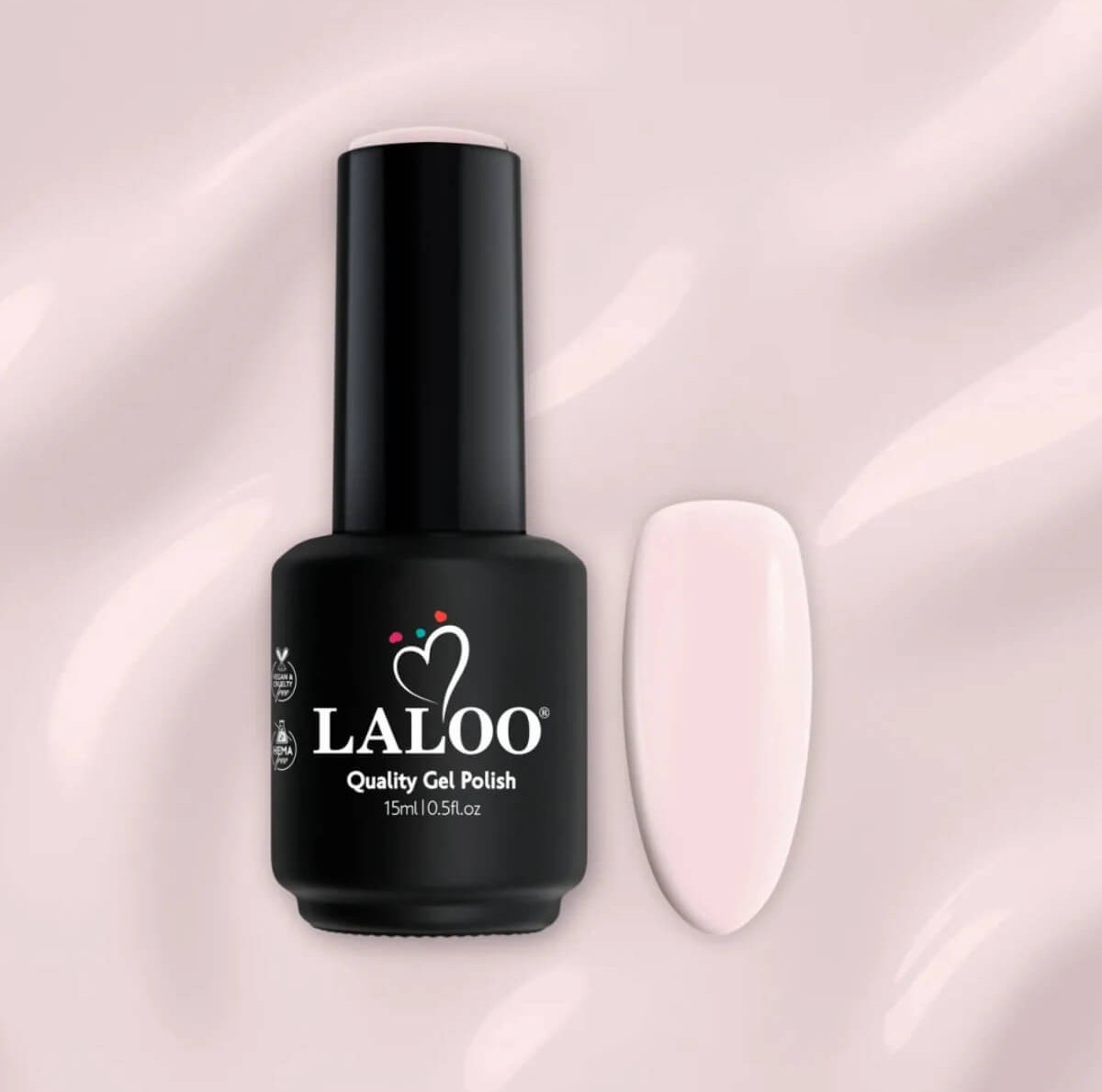Laloo Semi-permanent Polish 333 natural pink (French Manicure Base) 15ml