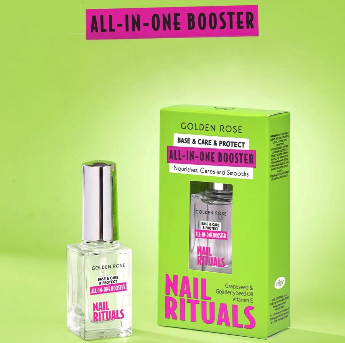 All in one booster nail rituals Golden Rose