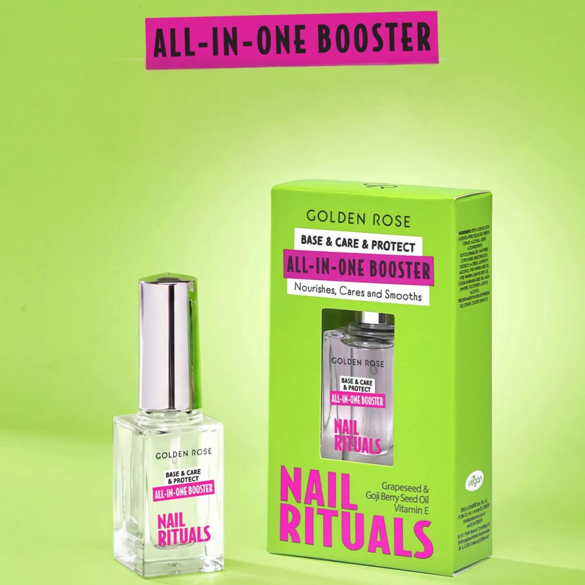 All in one booster nail rituals Golden Rose