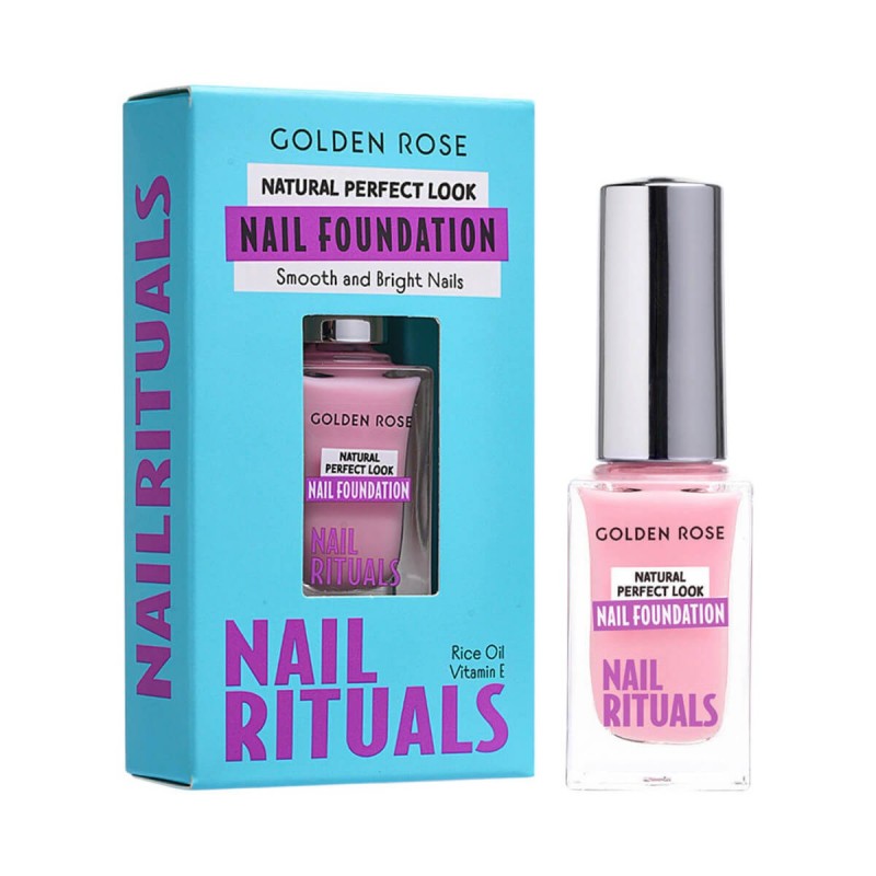 Berry glow Fundation nail rituals Golden Rose