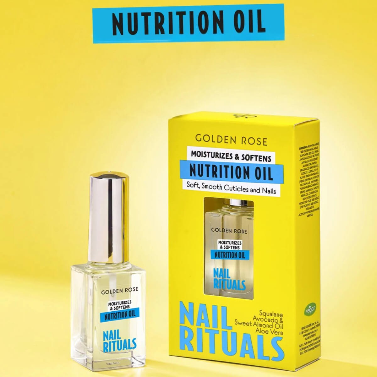 Nutrition oil nail rituals Golden Rose