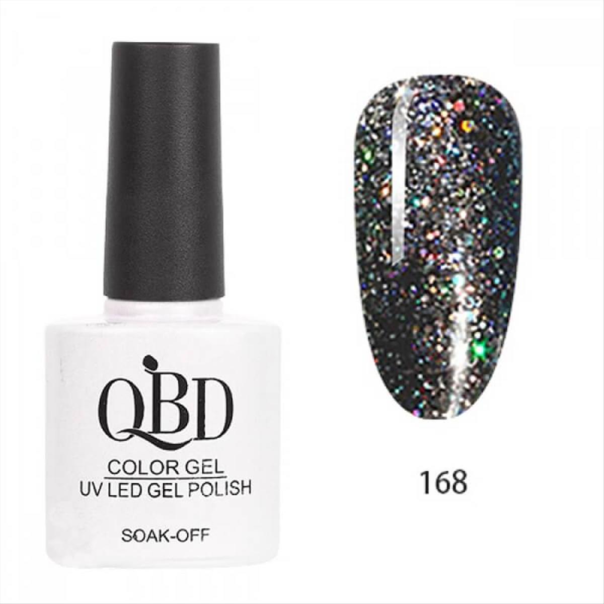 QBD Color Gel Uv/Led Gel Polish Shellac 168 - 10ml