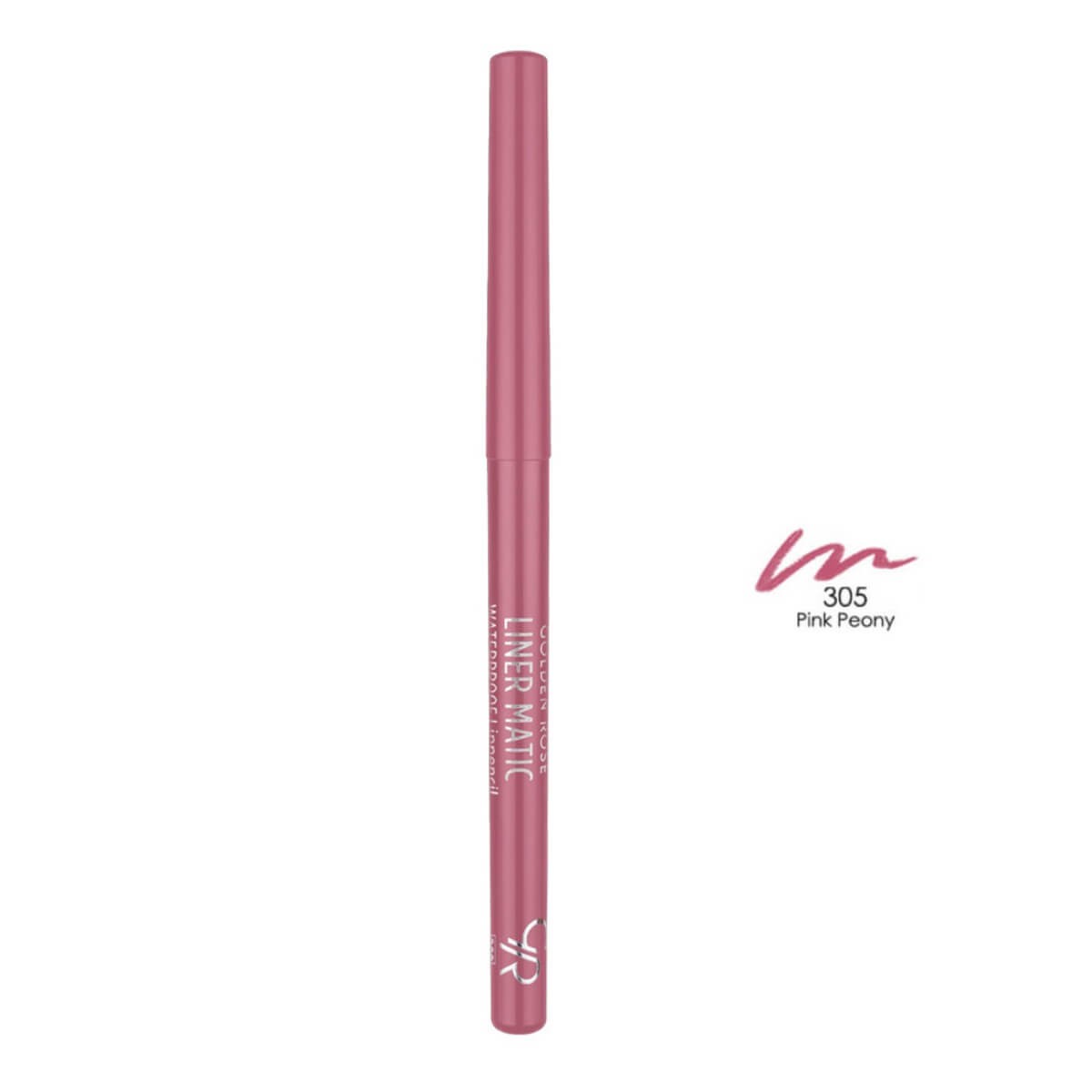 Liner matic waterproof lip pencil 305 pink peony Golden Rose