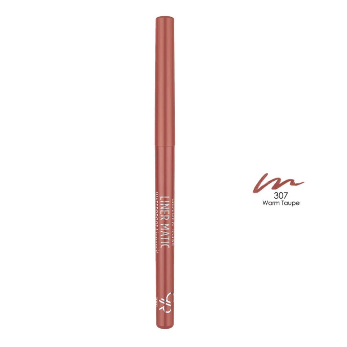Liner matic waterproof lip pencil 307 warm taupe Golden Rose