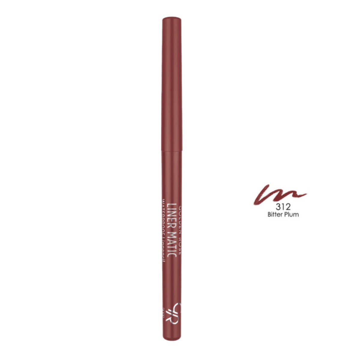 Liner matic waterproof lip pencil 312 bitter plum Golden Rose