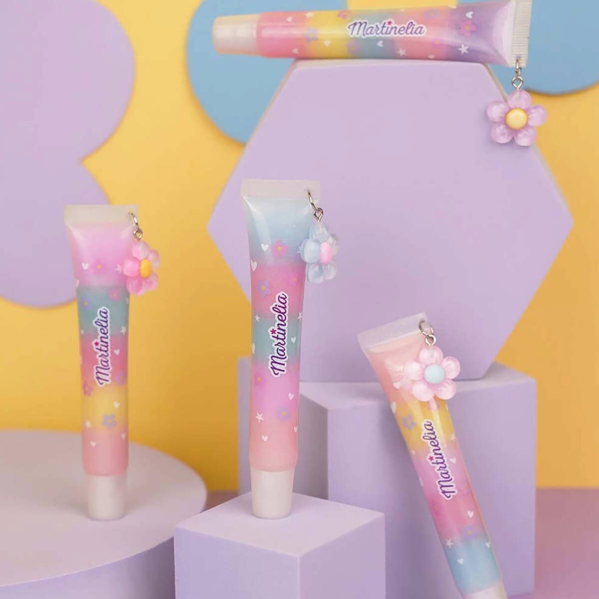 World dreamy flower lip gloss Martinelia