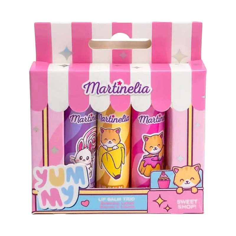 Yummy lip balm trio Martinelia