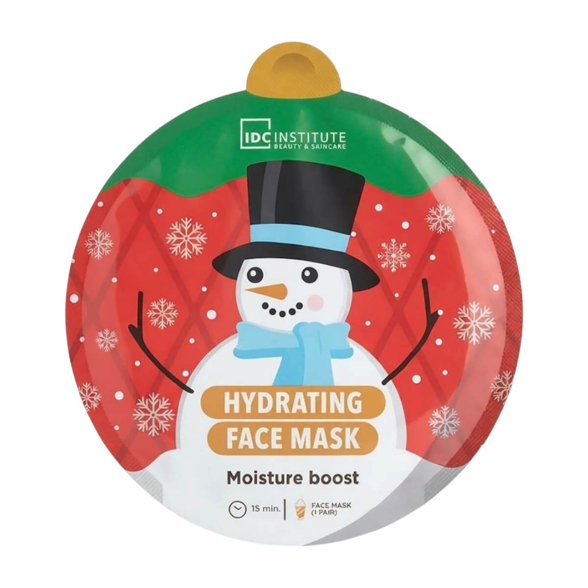 Christmas hydranting face mask IDC Institute