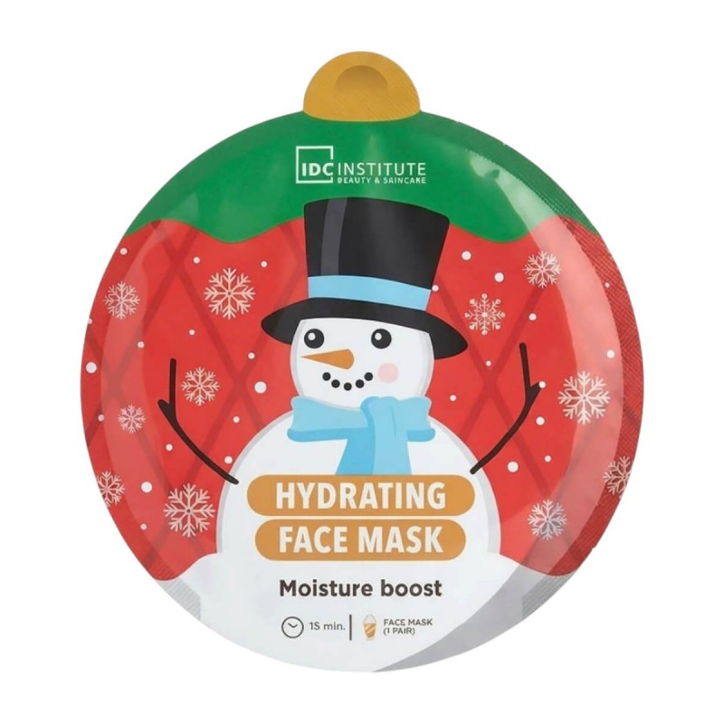 Christmas hydranting face mask IDC Institute
