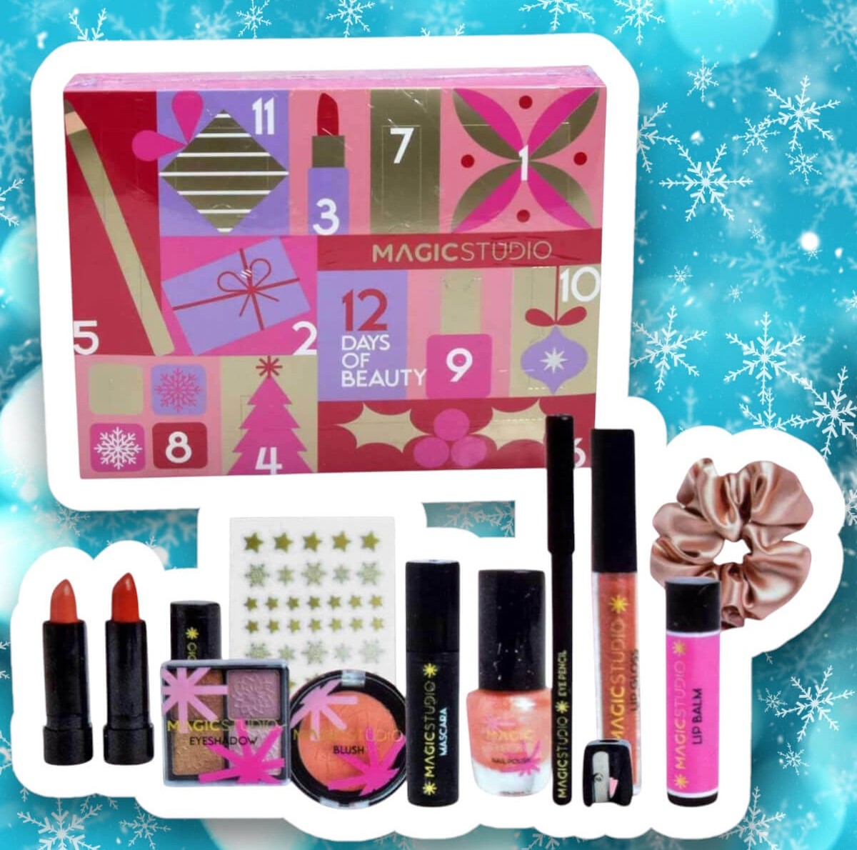 Christmas advent calendar 12 Days Magic studio