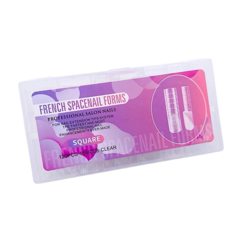 Dual Forms scuare για Γαλλικό 3D Καλούπια 120pcs