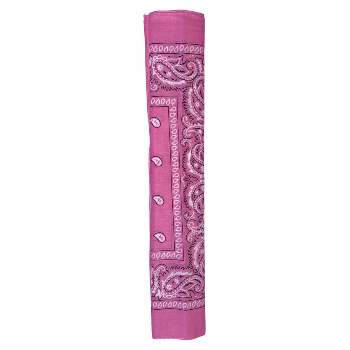 Bandana headband pink