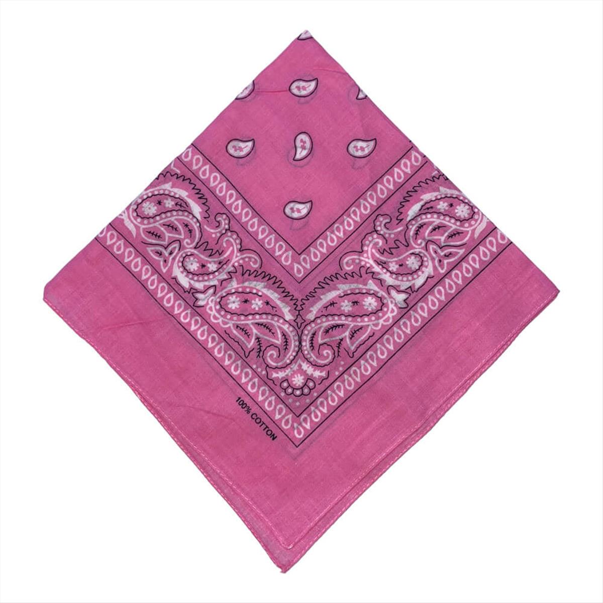 Bandana headband pink