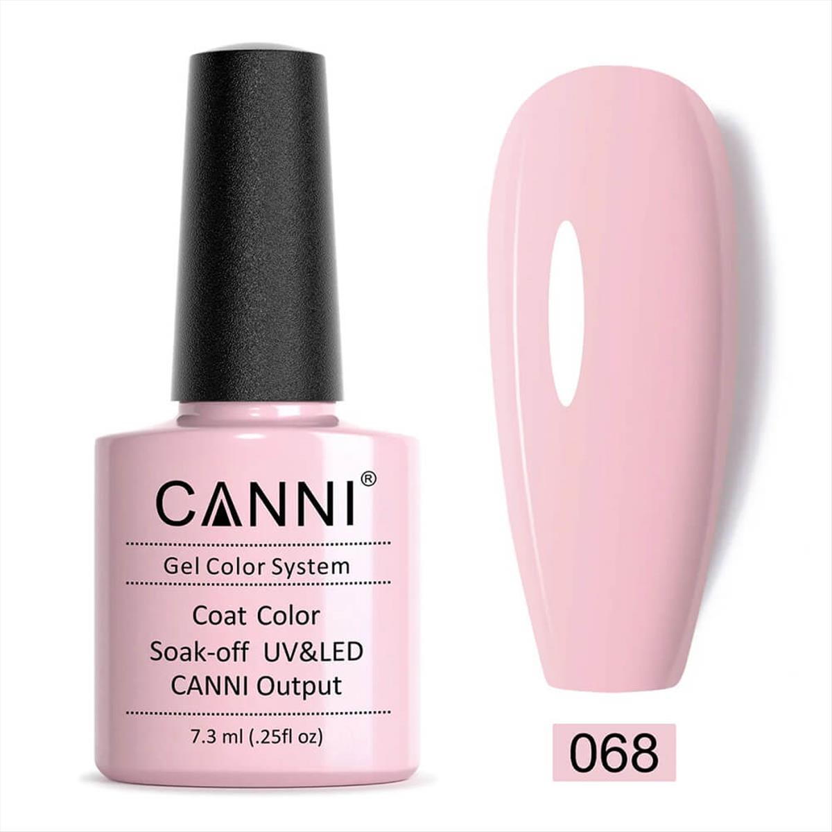 Canni Soak Off Uv/Led 068 Crystal Purple - 7.3ml