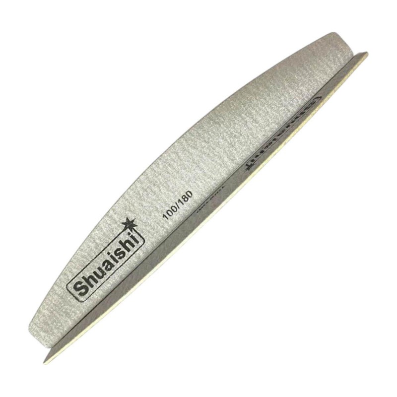 Nail Files Zebra Shuaishi Slim 100/180 Grey