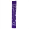 Bandana headband purple