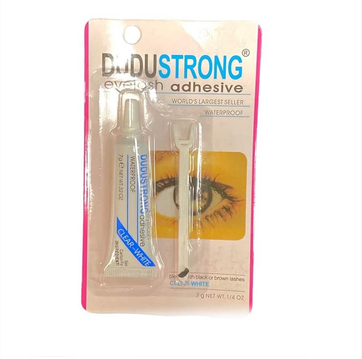 Κόλλα Βλεφαρίδων Dudu Strong Clear-White 7g