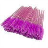 Eyelash and Eyebrow Brush Purple-50pcs