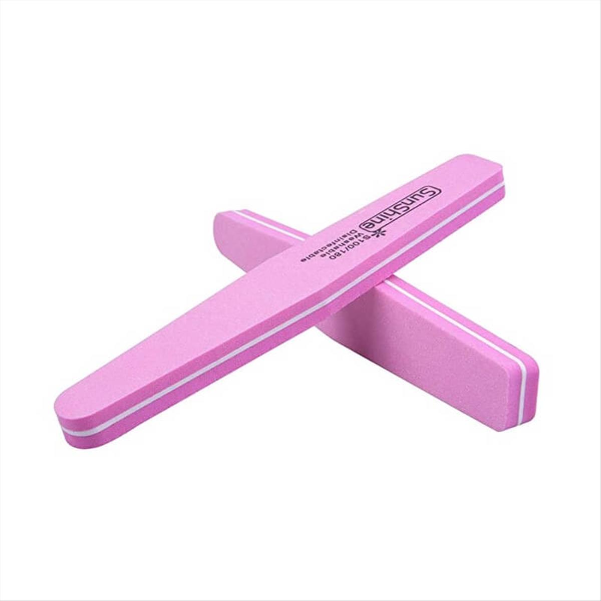 Nail Files SunShine Pink 100/180