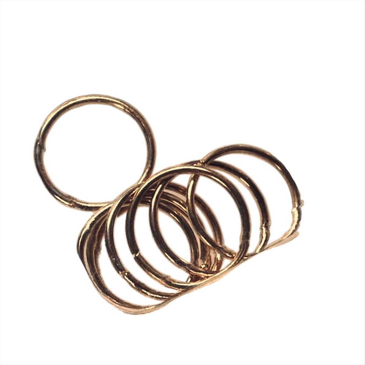 Decorative Rings for Hair Mix Size Kit Gold 105